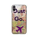 Apple Iphone X / XS siliconen hoesje - Just Go, Façade ou Cover, Envoi, IPhone XS, Neuf