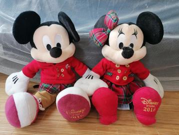 Limited Edition Mickey en Minnie Mouse knuffels uit Japan beschikbaar voor biedingen