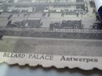 Biljartpaleis Antwerpen-Billard, Oude postkaart., Antwerpen, Ophalen of Verzenden