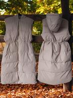 Lange gewatteerde bodywarmer perzik M, Kleding | Dames, Bodywarmers, Maat 38/40 (M), Overige kleuren, Verzenden, Nieuw