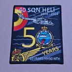 40SQN Heli Koksijde 50Years 1974-2024, Verzamelen, Ophalen of Verzenden, Luchtmacht, Embleem of Badge