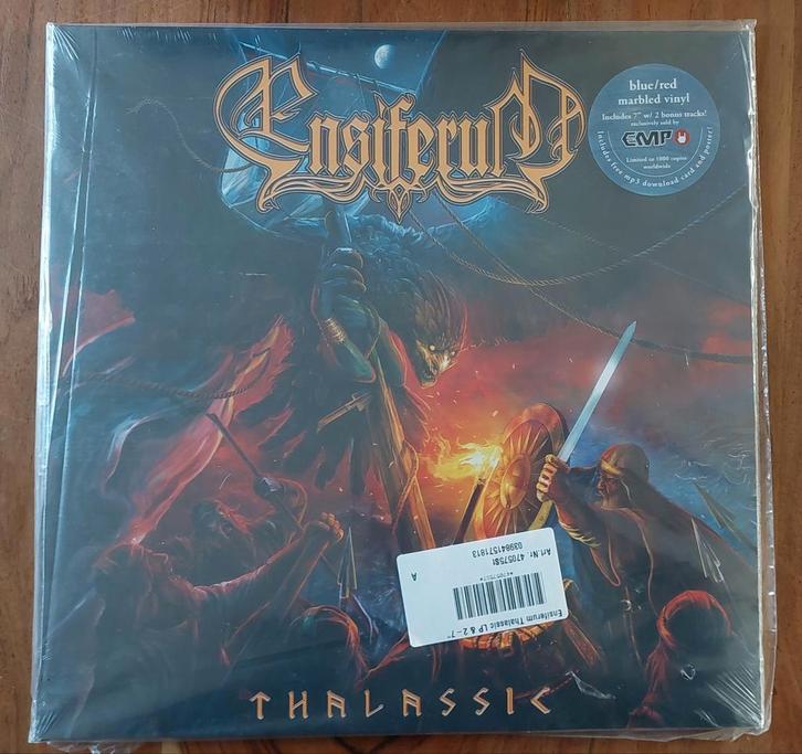 Ensiferum - Thalassic + 7" - nieuw vinyl, Cd's en Dvd's, Vinyl | Hardrock en Metal, Nieuw in verpakking, Ophalen of Verzenden