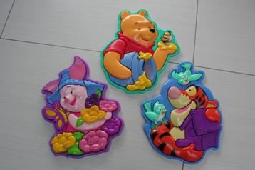 3D Puzzels Winnie The Pooh, Enlèvement, Moins de 10 pièces, Comme neuf, 2 à 4 ans