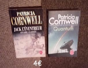 thriller P Cornwell 3 ou 4€ /l, Boeken, Thrillers, Zo goed als nieuw, Europa overig, Ophalen of Verzenden