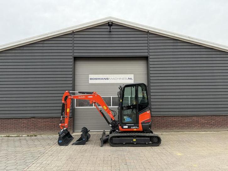 Kubota U27 hi-spec minigraver NIEUW €615 LEASE, Articles professionnels, Machines & Construction | Grues & Excavatrices, Excavatrice