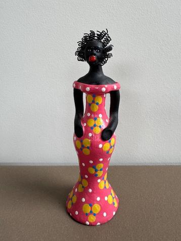 Decoratief beeldje Afrikaanse/Braziliaanse Dame, Enlèvement ou Envoi, Neuf, Humain