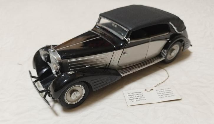 Franklin Mint,1/24. Deel - Mercedes/Maybach- Oldtimers, Hobby en Vrije tijd, Modelauto's | 1:24, Zo goed als nieuw, Auto, Overige merken