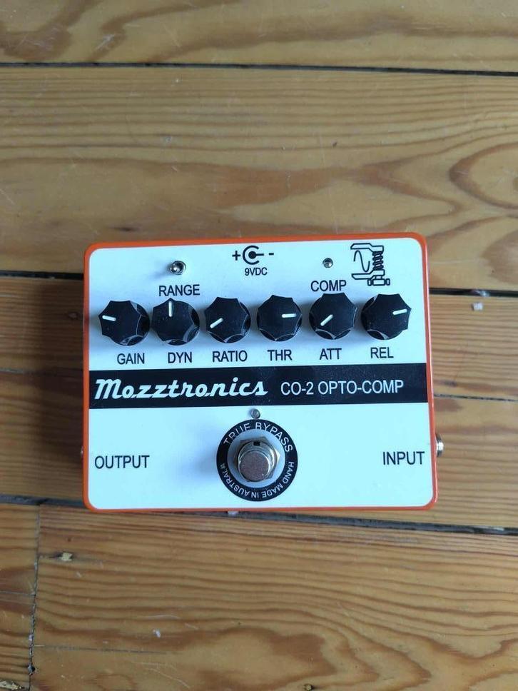 Mozztronics CO2 Opto-Comp, Muziek en Instrumenten, Effecten, Zo goed als nieuw, Compressor, Ophalen