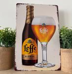 Metalen reclamebord Leffe, Verzamelen, Ophalen of Verzenden, Leffe