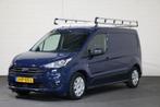 Ford Transit Connect 1.0 Ecoboost L2 Trend Airco Navigatie I, Auto's, Bestelwagens en Lichte vracht, Blauw, Electronic Stability Program (ESP)