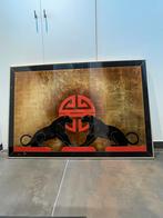 peinture artisanale, Antiquités & Art, Art | Peinture | Moderne, Enlèvement ou Envoi