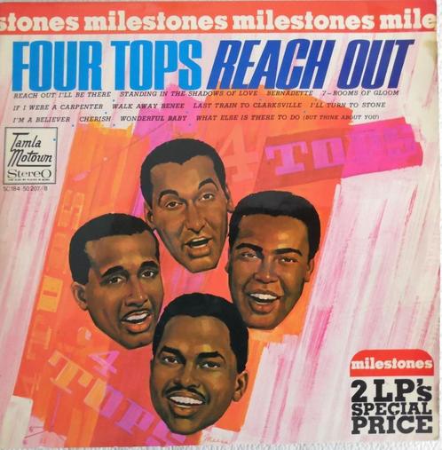 FOUR TOPS - Milestones (dubble LP), CD & DVD, Vinyles | R&B & Soul, Utilisé, R&B, 1960 à 1980, 12 pouces, Enlèvement ou Envoi