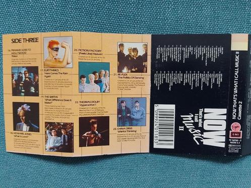 NOW THAT'S WHAT I CALL MUSIC II, CASSETTE 2, Cd's en Dvd's, Cassettebandjes, Gebruikt, Voorbespeeld, Pop, 1 bandje, Met bewaardoos, rek of koffer