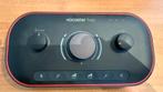 Focusrite Vocaster Two — Zo goed als nieuw — podcast/streami, Ophalen of Verzenden, Zo goed als nieuw