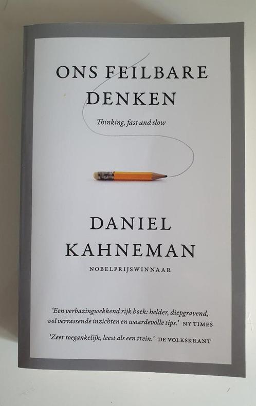 Daniel Kahneman - Ons Feilbare Denken, Boeken, Psychologie, Zo goed als nieuw, Sociale psychologie, Ophalen of Verzenden