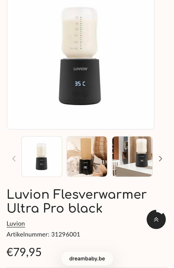 FLESVERWARMER, Ophalen, Zo goed als nieuw, Flessen- of potjesverwarmer