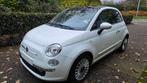 Fiat 500 lounge 1.2 Benzine 2014, Auto's, Voorwielaandrijving, Euro 5, Stof, Beige