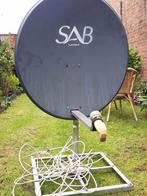 Satelliet schotel (volledige set), Audio, Tv en Foto, Overige merken, Gebruikt, (Schotel)antenne, Ophalen