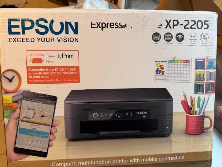 Epson Expression Home, Computers en Software, Printers, Zo goed als nieuw, Printer, Inkjetprinter, Kleur printen, Kopieren, Scannen
