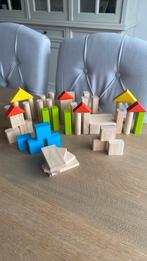 Plan Toys houten blokken., Autres types, Enlèvement, Utilisé