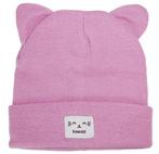Roze Cat Ears Beanie Muts - NIEUW, Envoi, Bonnet
