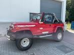 Jeep wrangler oldtimer 4.0, Auto's, Jeep, 4 zetels, Zwart, 4000 cc, Leder