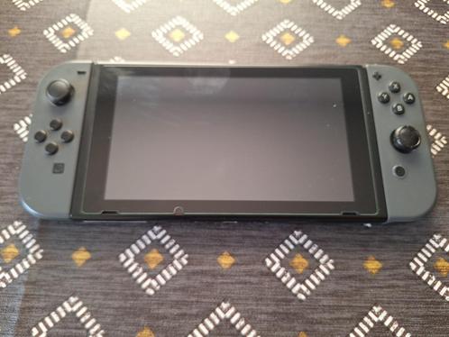 Nintendo Switch V1 met accessoires, Games en Spelcomputers, Spelcomputers | Nintendo Switch, Gebruikt, Switch Original, Met 2 controllers