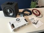 Phoenix Gold versterker met 12" subwoofer en toebehoren, BMW, Utilisé, Enlèvement ou Envoi