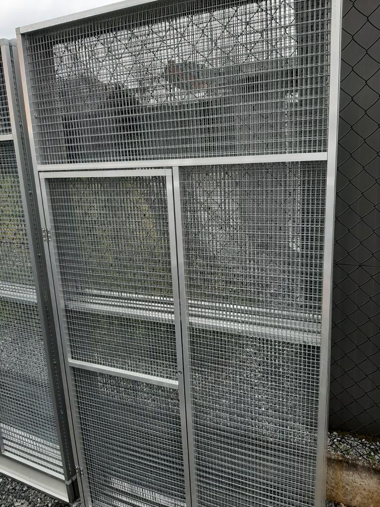 KATTENREN-KIPPENREN-VOLIERE 2 X 1 X 2 . ( NIEUW ), Dieren en Toebehoren, Vogels | Hokken en Kooien, Nieuw, Volière, Ophalen