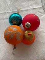 Vintage kerstballen, Diversen, Kerst, Gebruikt, Ophalen of Verzenden