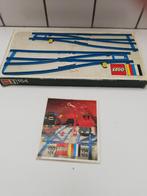 lego 154 wissel blauw, Ensemble complet, Lego, Utilisé, Enlèvement ou Envoi