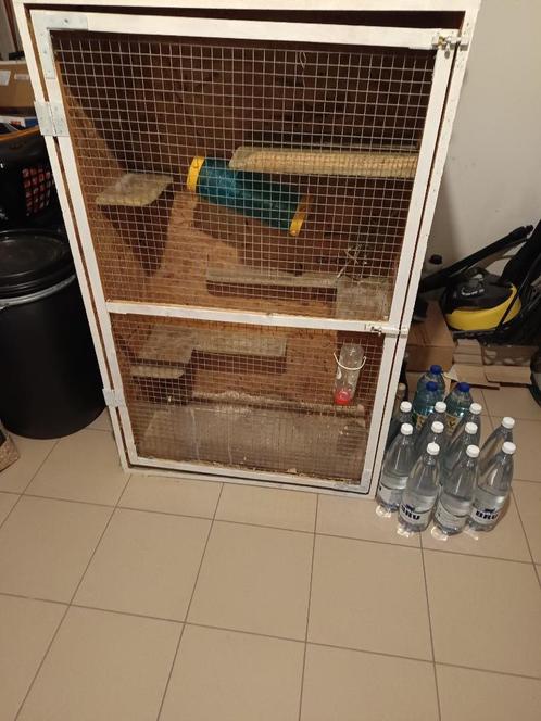 Chinchilla kooi, Dieren en Toebehoren, Knaagdieren en Konijnen | Hokken en Kooien, Gebruikt, Kooi, 90 cm of meer, 75 tot 110 cm