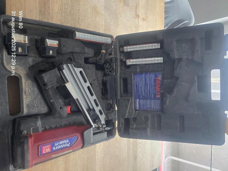 Powers nail-it W3-34cdh 34 gasschiethamer in koffer, Doe-het-zelf en Bouw, Gereedschap | Handgereedschap, Gebruikt, Ophalen