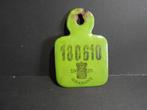 BRABANT 1925 geëmailleerde fietsplaat, Verzamelen, Ophalen of Verzenden, Gebruikt