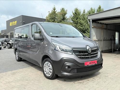 Renault trafic 2.0d dubbelcab Automaat facelift 1j Garantie, Auto's, Bestelwagens en Lichte vracht, Bedrijf, Te koop, Centrale vergrendeling
