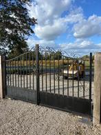 Smeedijzeren poort, Tuin en Terras, Gebruikt, Ophalen of Verzenden, 150 tot 200 cm, IJzer