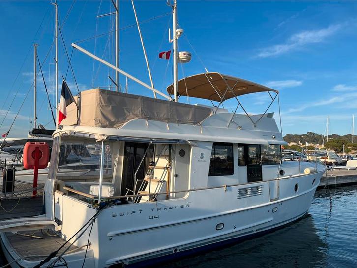 Bénéteau swift trawler 44, Watersport en Boten, Motorboten en Motorjachten, Zo goed als nieuw, Ophalen
