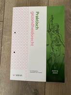 Praktisch gezondheidsrecht 2023, Ophalen of Verzenden, Nieuw, Overige vakken