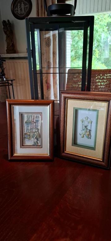 3D - kunstwerkjes van Anton Pieck (zes stuks) beschikbaar voor biedingen