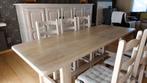 Eiken eetplaats., Ophalen, Gebruikt, 4 tot 6 stoelen