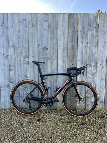 Vélo de route Guerciotti dans un état presque neuf, Autres marques, Comme neuf, Enlèvement, 53 à 57 cm
