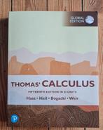 Thomas's Calculus, Boeken, Wiskunde A, Zo goed als nieuw, Overige niveaus, Global Edition