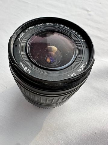 Canon EF-S 18-55mm f/3.5-5.6 || Zoomlens - voor Canon DSLR beschikbaar voor biedingen
