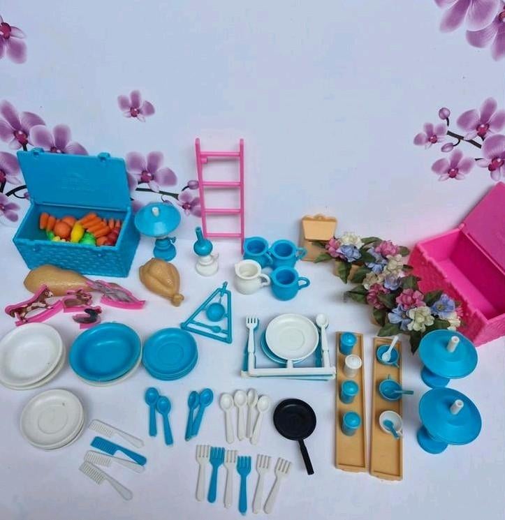 🤍 Poppenhuis accessoires, Kinderen en Baby's, Speelgoed | Poppenhuizen, Ophalen of Verzenden, Zo goed als nieuw, Poppenhuis