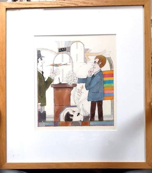 Uit ING Kunstcollectie: 'Kas', Antiek en Kunst, Kunst | Schilderijen | Modern, Ophalen