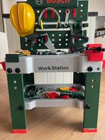 BOSCH work station met boormachine en decoupeerzaag, Ophalen, Zo goed als nieuw