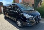 Ford Transit Custom Dubbele cabine LIMITED EDITION  31000KMS, Auto's, Ford, Te koop, Transit, Automaat, Zwart