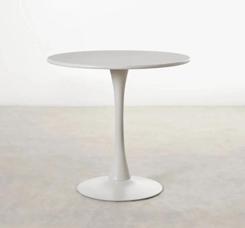 Tulia (tuin)tafel 80cm, nieuw!, Tuin en Terras, Tuintafels, Nieuw, Rond, Metaal, Ophalen of Verzenden