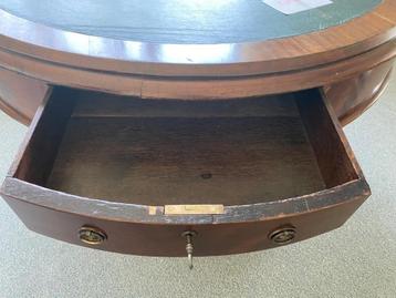 Drumtable Drum table bibliotheektafel salontafel bureautafel beschikbaar voor biedingen