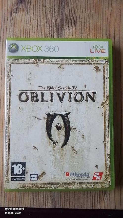 The Elder Scrolls IV : Oblivion pour Xbox 360, Consoles de jeu & Jeux vidéo, Jeux | Xbox 360, Utilisé, Enlèvement ou Envoi